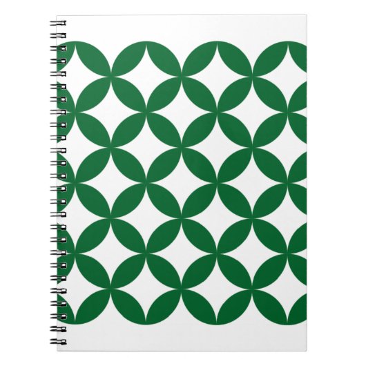 Carnet classique Shippo vert (Devant)
