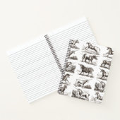 Carnet Classique Unicorne Antique Mythique Magie Créature (Intérieur)