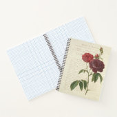Carnet Classique Vintage Rosa Gallica (Intérieur)