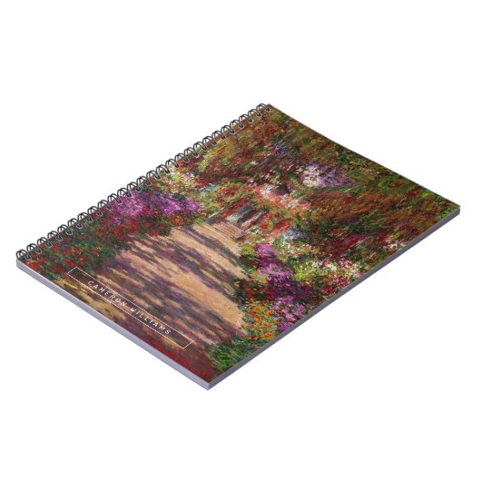 Carnet Claude Monet | A Pathway à Monet's Garden (Côté gauche)