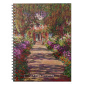 Carnet Claude Monet | A Pathway à Monet's Garden (Devant)