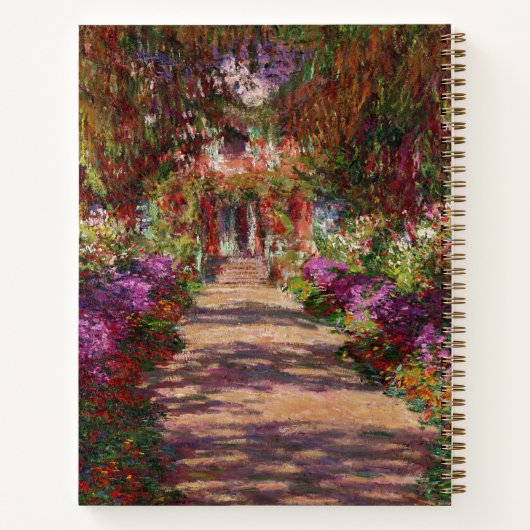 Carnet Claude Monet | A Pathway à Monet's Garden (Dos)