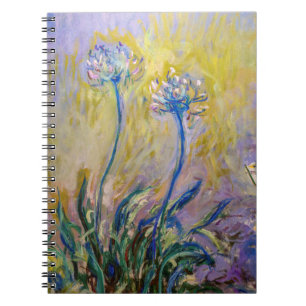 Carnet Claude Monet - Agapanthus