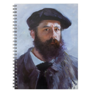 Carnet Claude Monet, Autoportrait avec un béret,