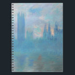 Carnet Claude Monet. Chambres du Parlement de Londres. Bl<br><div class="desc">Claude Monet carnet "Chambres du Parlement, Londres".</div>