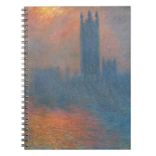 Carnet Claude Monet - Chambres du Parlement Londres
