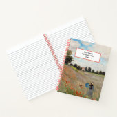 Carnet Claude Monet - Champ de coquelicots (Intérieur)