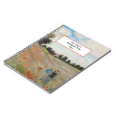 Carnet Claude Monet - Champ de coquelicots (Côté gauche)