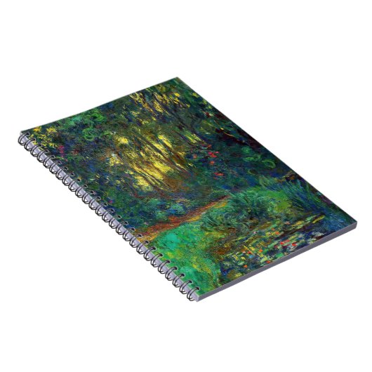 Carnet Claude Monet - Coin d'un étang avec des Nénuphars (Côté Droit)