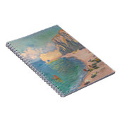 Carnet Claude Monet - Etretat : Plage et Falaise d'Amont (Côté Droit)