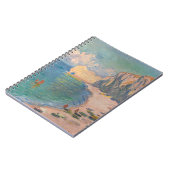 Carnet Claude Monet - Etretat : Plage et Falaise d'Amont (Côté gauche)