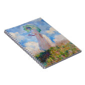 Carnet Claude Monet - Femme avec Parasol face à gauche (Côté Droit)