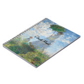 Carnet Claude Monet Femme avec parasol, Madame Monet (Côté gauche)
