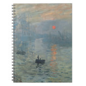 Carnet Claude Monet Impression soleil levant (Devant)