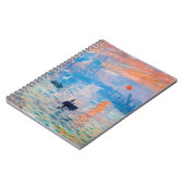 Carnet Claude Monet - Impression, soleil levant (Côté gauche)
