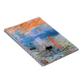 Carnet Claude Monet Impression, Sunrise (1872) (Côté Droit)