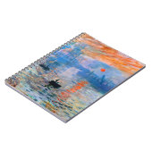 Carnet Claude Monet Impression, Sunrise (1872) (Côté gauche)