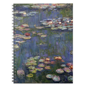 Carnet Claude Monet Impressionniste L'Eau Lillies Peintur