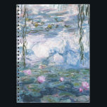 Carnet Claude Monet Impressionniste L'Eau Lillies Peintur<br><div class="desc">Peinture de paysage impressionniste par Claude Monet - Chefs-d'oeuvre classiques - Claude Monet Nature Painting Series - Claude Monet Impressionniste Lillies d'eau Peinture</div>