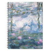 Carnet Claude Monet Impressionniste L'Eau Lillies Peintur (Devant)