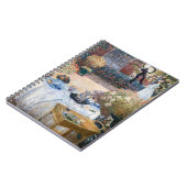 Carnet Claude Monet - Le déjeuner, panneau décoratif (Côté gauche)
