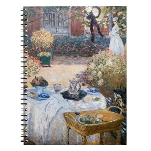 Carnet Claude Monet - Le déjeuner, panneau décoratif (Devant)