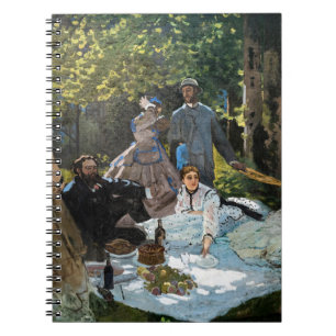 Carnet Claude Monet - Le Déjeuner sur l'herbe, panneau de