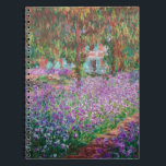 Carnet Claude Monet - Le jardin de l'artiste à Giverny<br><div class="desc">Jardin de l'artiste à Giverny / Le Jardin de l'artiste a Giverny - Claude Monet,  1900</div>