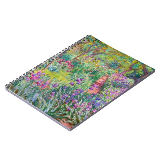 Carnet Claude Monet - Le jardin d'Iris à Giverny (Côté gauche)