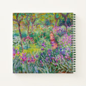Carnet Claude Monet - Le jardin d'Iris à Giverny (Dos)