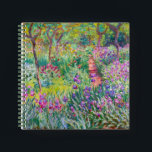 Carnet Claude Monet - Le jardin d'Iris à Giverny<br><div class="desc">Jardin d'Iris à Giverny / Jardin d'Artiste à Giverny - Claude Monet,  1899-1900</div>