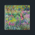 Carnet Claude Monet - Le jardin d'Iris à Giverny<br><div class="desc">Jardin d'Iris à Giverny / Jardin d'Artiste à Giverny - Claude Monet,  1899-1900</div>