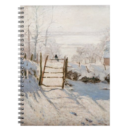 Carnet Claude Monet - Le Magpie (Devant)