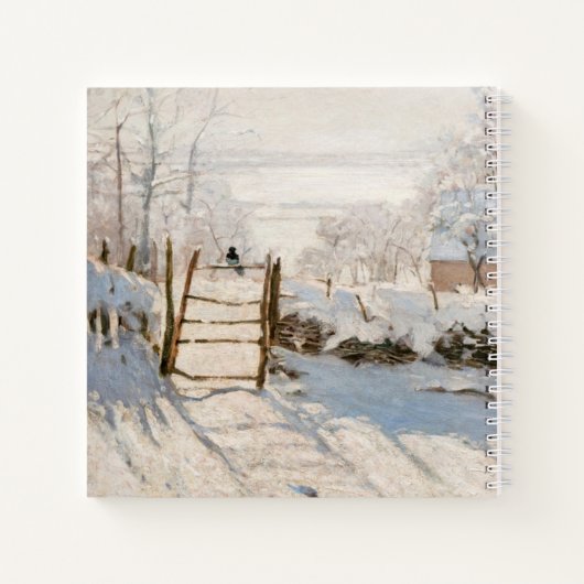 Carnet Claude Monet - Le Magpie (Dos)