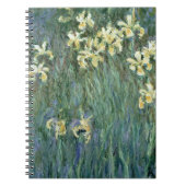 Carnet Claude Monet | les iris jaunes (Devant)