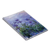 Carnet Claude Monet Lila Irises (Côté Droit)