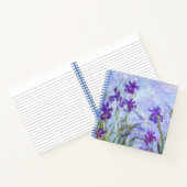 Carnet Claude Monet - Lilac Irises / Iris Mauves (Intérieur)