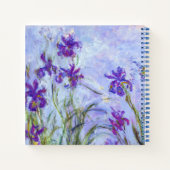 Carnet Claude Monet - Lilac Irises / Iris Mauves (Dos)