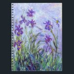 Carnet Claude Monet - Lilac Irises / Iris Mauves<br><div class="desc">Lilac Irises / Iris Mauves - Claude Monet, 1914-1917</div>
