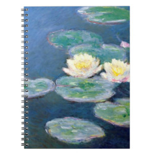 Carnet Claude Monet - Lys d'eau originaux détaillés