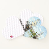 Carnet Claude Monet. Navires à cheval sur la Seine à Roue (Intérieur)