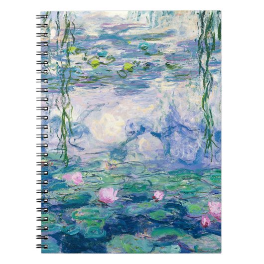Carnet Claude Monet - Nénuphars (Devant)