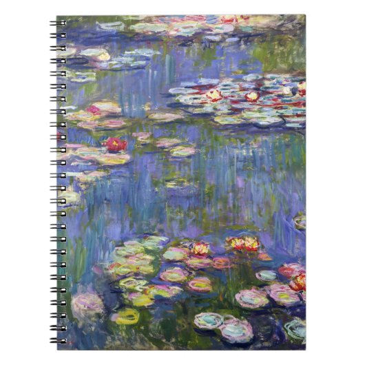 Carnet Claude Monet - Nymphéas (Devant)