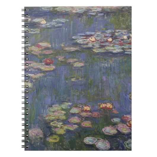 Carnet Claude Monet Nymphéas (Devant)