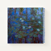Carnet Claude Monet - Nymphéas bleus (Dos)