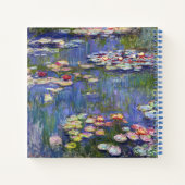 Carnet Claude Monet - Nymphéas / Nénuphars (Dos)