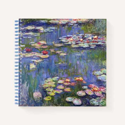 Carnet Claude Monet - Nymphéas / Nénuphars (Devant)