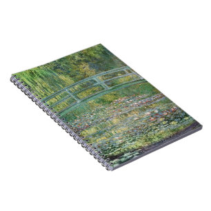 Carnet Claude Monet Pont Japonais Art Nymphéa