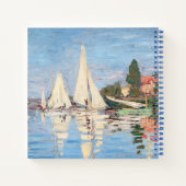 Carnet Claude Monet - Régates à Argenteuil (Dos)