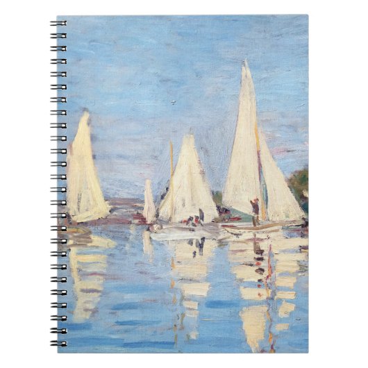 Carnet Claude Monet - Regattas à Argenteuil (Devant)